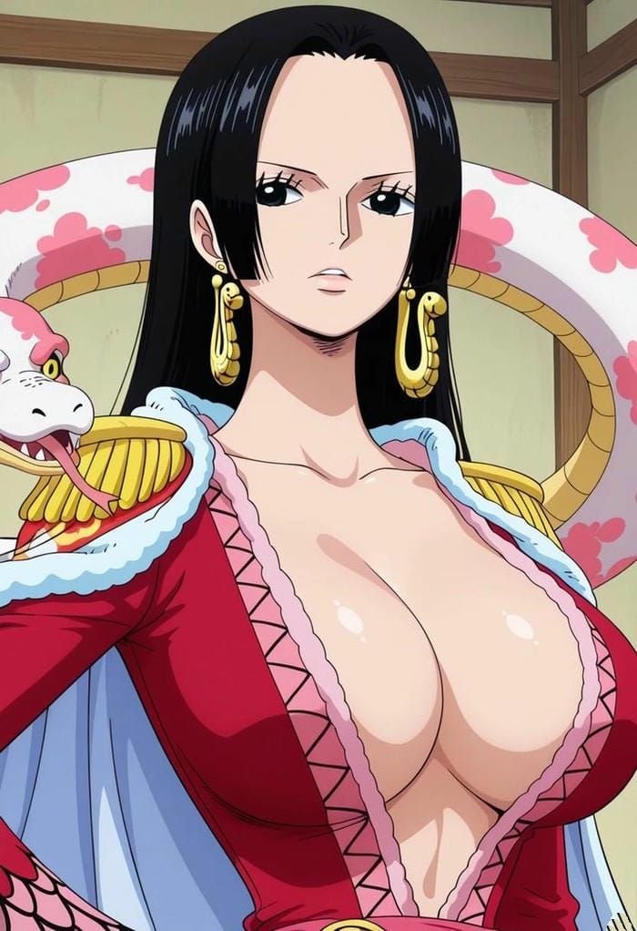 ảnh Boa Hancock với phong thái tự tin tuyệt đối