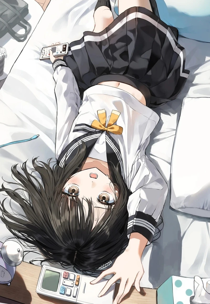 ảnh anime học sinh buổi sáng