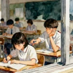 ảnh anime học sinh phong cách Hàn Quốc