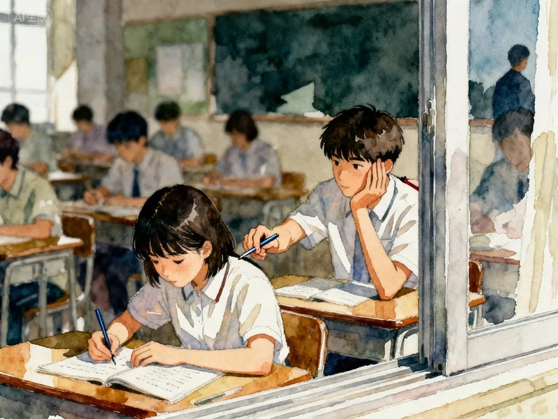 ảnh anime học sinh phong cách Hàn Quốc