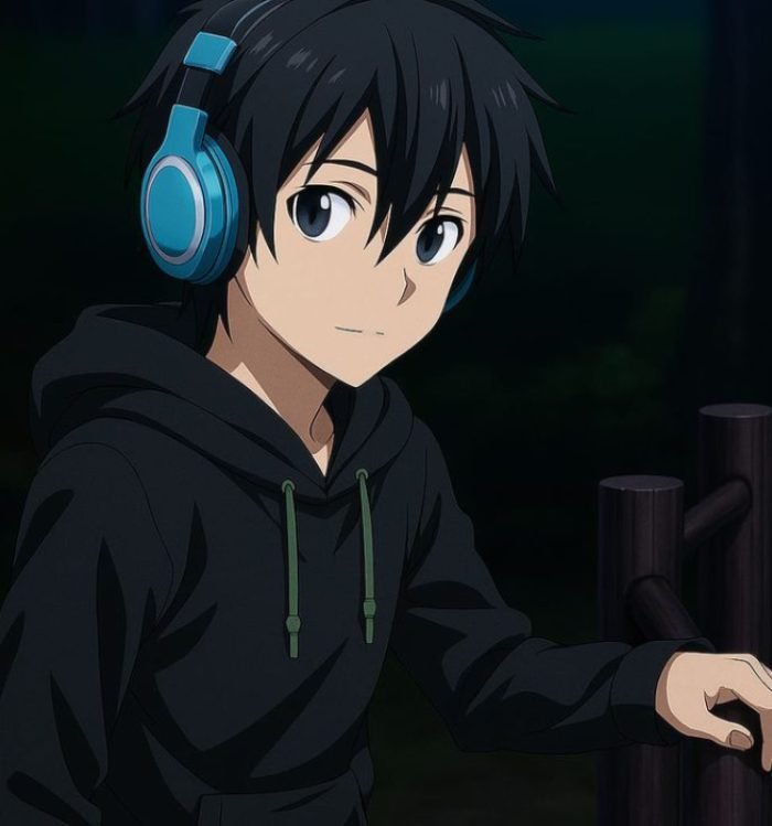 ảnh anime kirito mang khí chất mạnh mẽ
