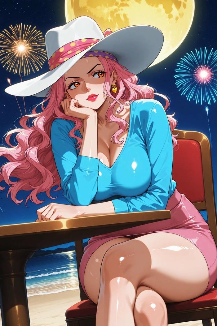 ảnh one piece bikini giữa bãi biển