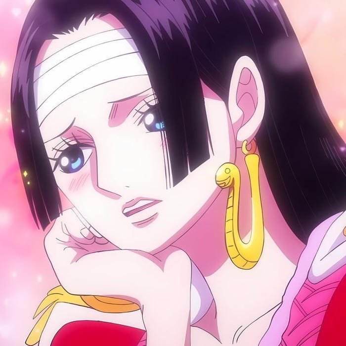 hình ảnh Boa Hancock với ánh mắt mê hoặc