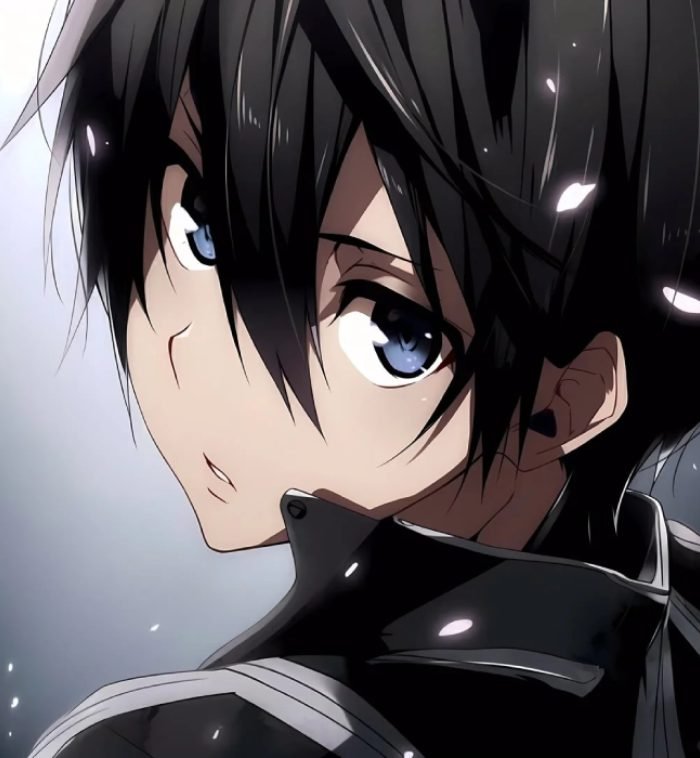 khí chất kiếm sĩ trong ảnh anime kirito nét