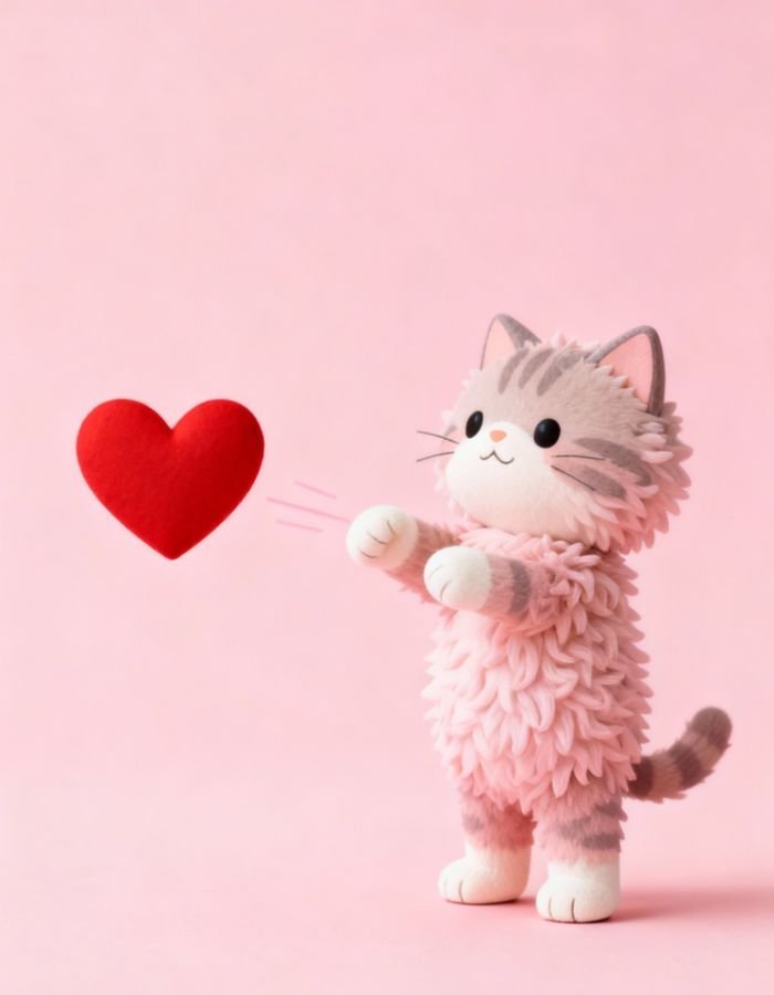 meme bắn tim nhìn là muốn thả tim