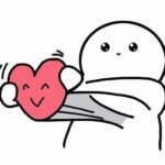 meme trái tim mang tính giải trí cực cao