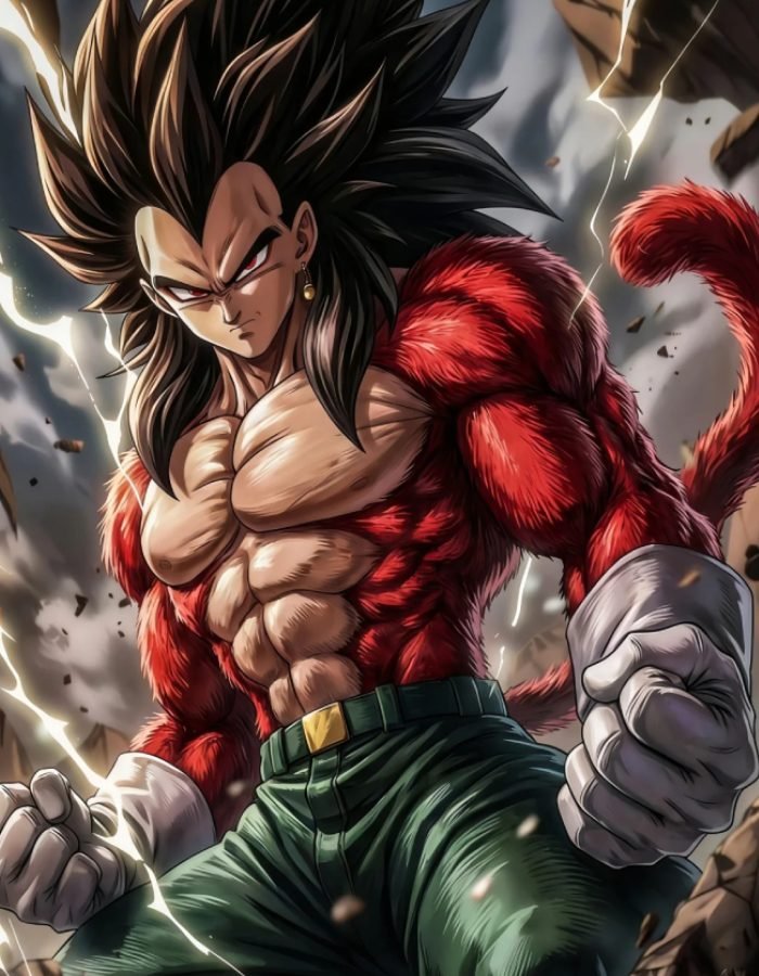 thần thái chiến binh Saiyan ảnh Vegeta chất