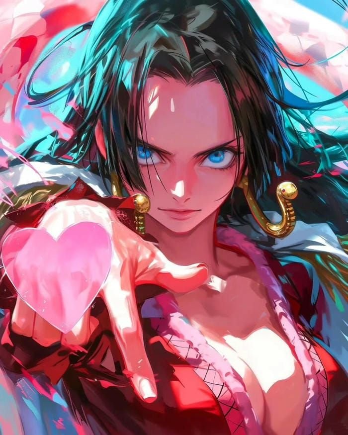 vẻ đẹp sắc sảo cuốn hút ảnh Boa Hancock