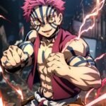 Akaza thể hiện kỹ năng chiến đấu áp đảo đối thủ