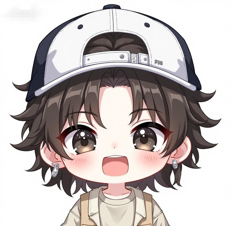 Ảnh anime nam chibi outfit đáng yêu dễ mến