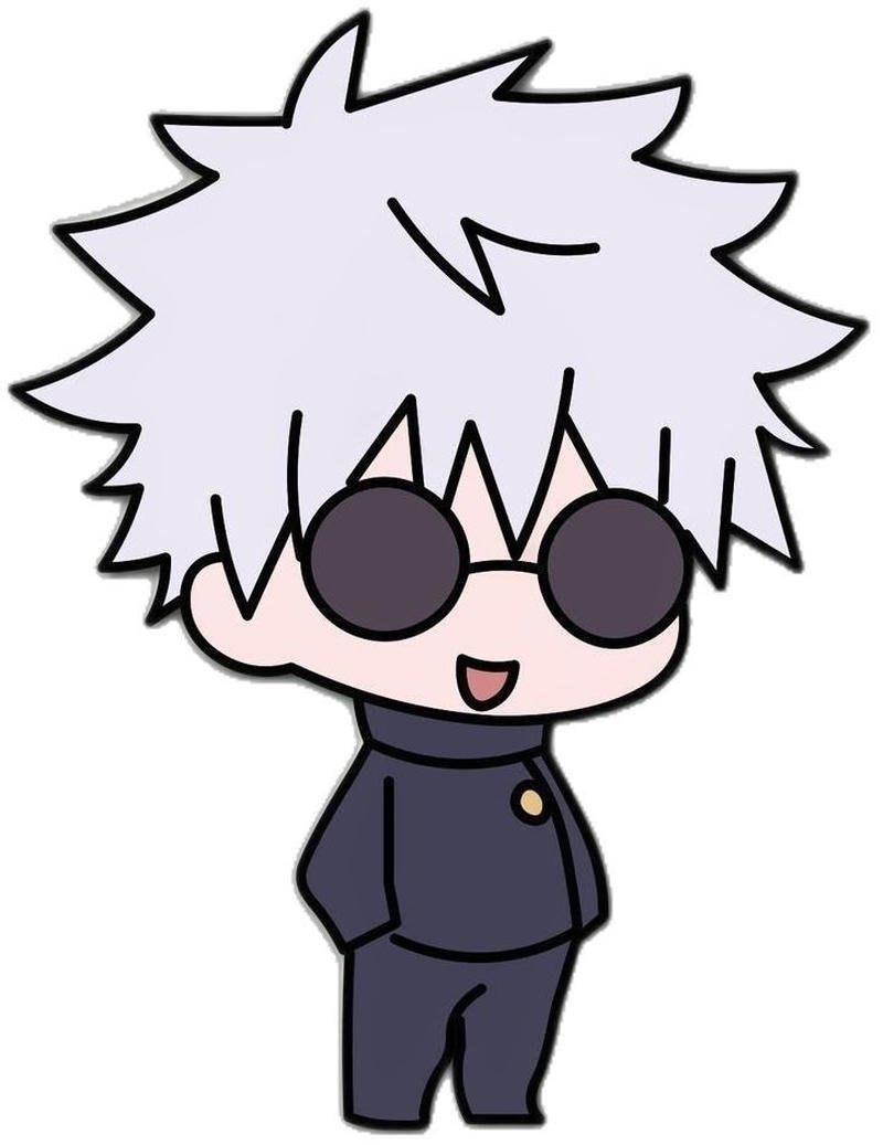 Ảnh anime nam chibi với biểu cảm dễ thương đáng yêu