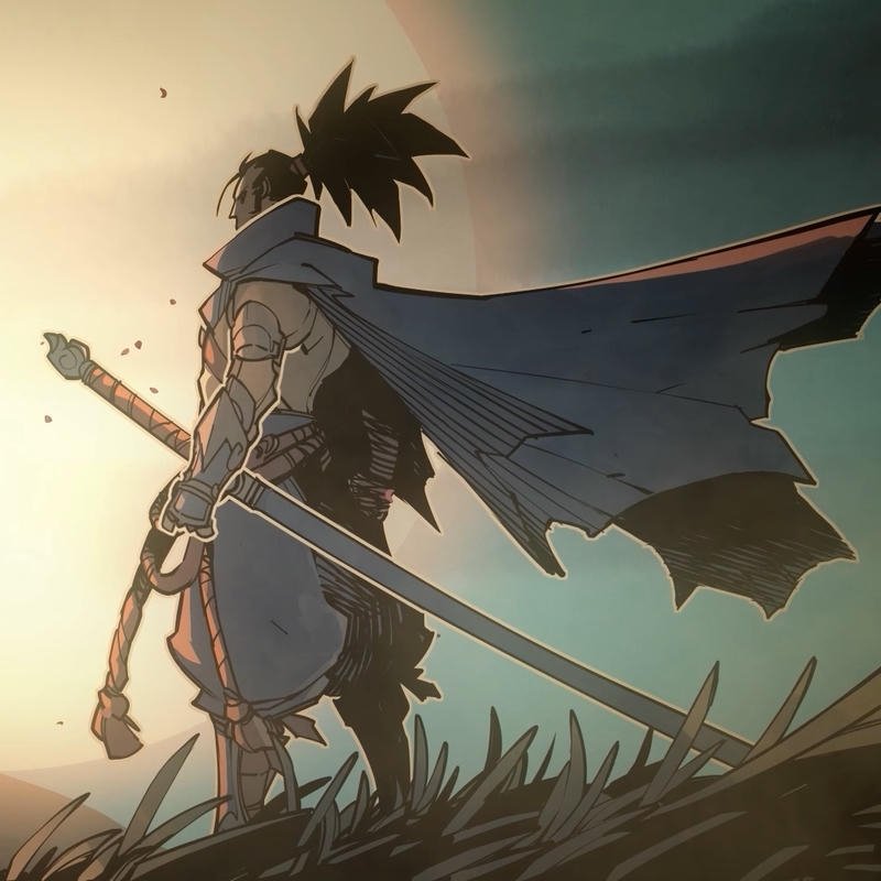 Ảnh avatar tướng yasuo thần thái chiến binh