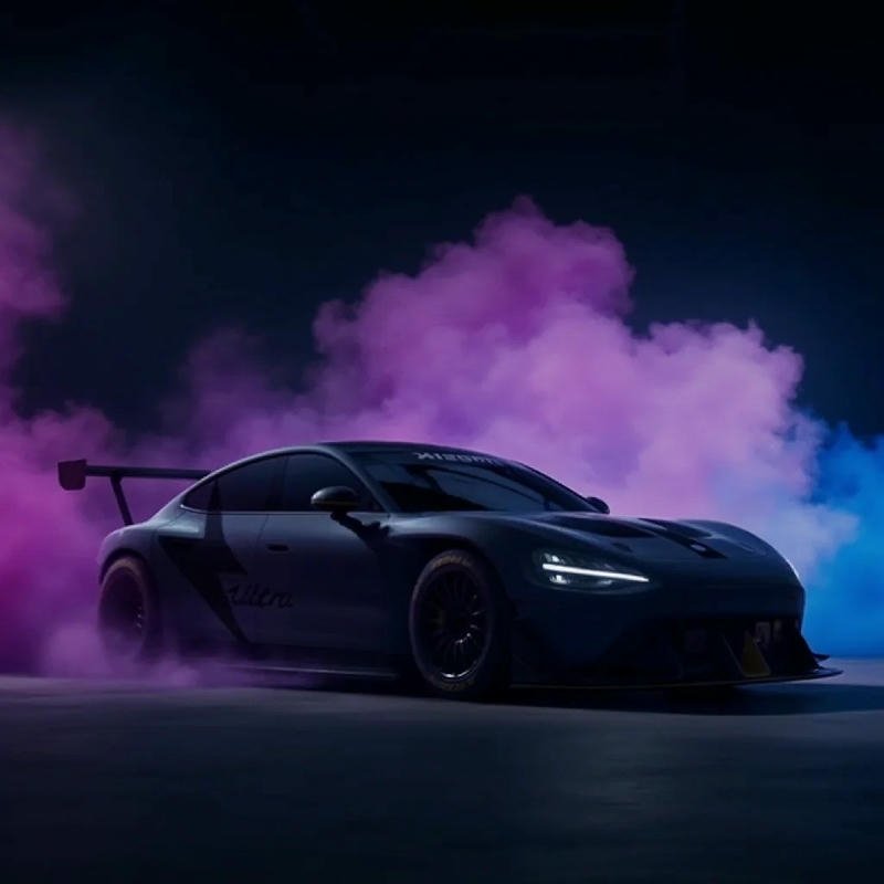 Ảnh avatar xe hơi mang phong cách mạnh mẽ