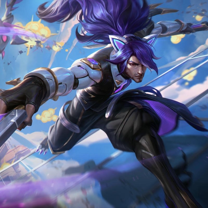 Ảnh avatar yasuo phong thái nhân vật
