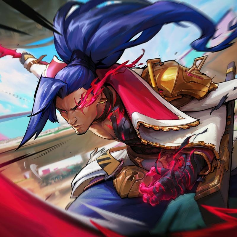 Ảnh đại diện yasuo phong cách cá tính mạnh mẽ