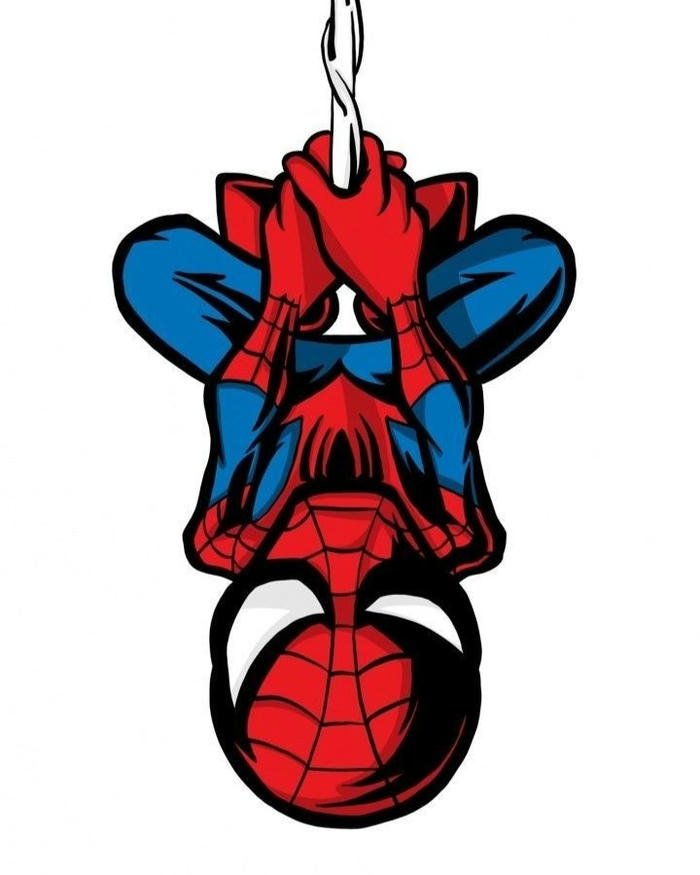 Ảnh spider man chibi phong cách hoạt hình đáng yêu