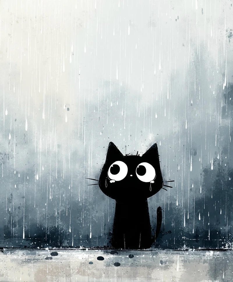 Anime khóc thầm với ánh nhìn trống rỗng