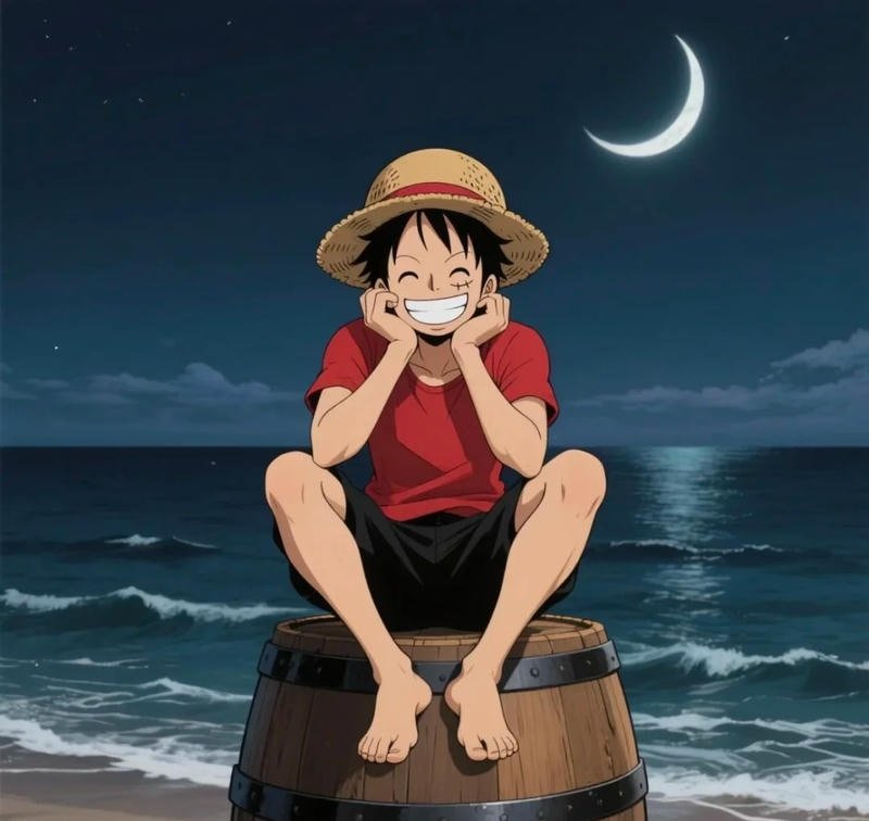 Avatar Luffy 3D chất lượng cao ngầu