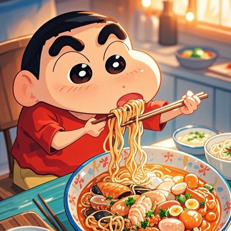 Avatar ăn uống tạo hình đáng yêu nổi bật cá tính