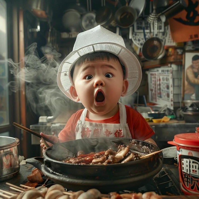 Avatar ăn uống thần thái vui nhộn đầy sức hút