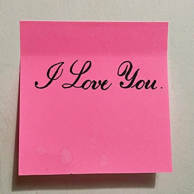 Avatar chữ i love you phong cách dễ thương