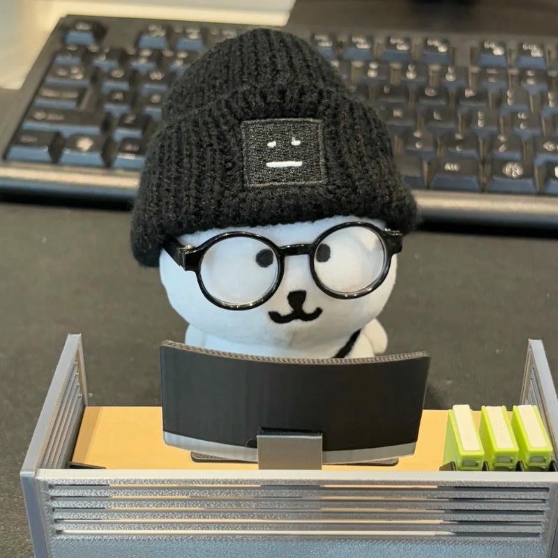 Avatar gấu bông đeo kính phong cách độc đáo giàu cảm hứng