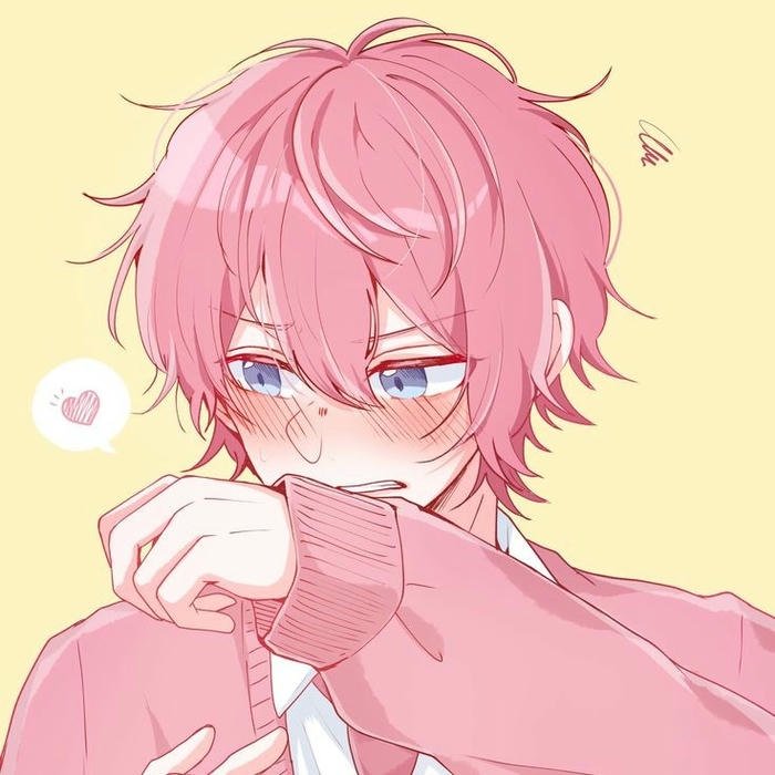 Avatar hiha lấy tay che miệng đầy vẻ e thẹn hóm hỉnh