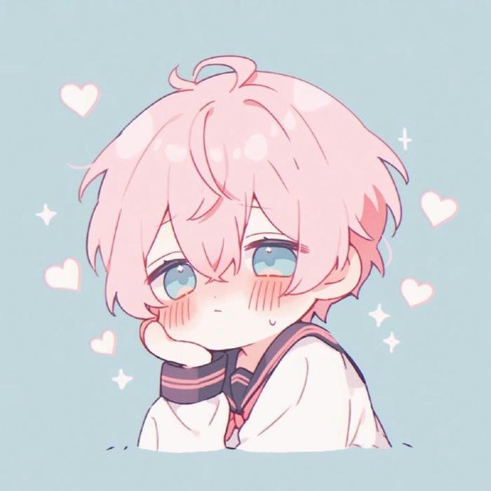 Avatar hiha phong cách chibi nhỏ nhắn đáng yêu vô cùng