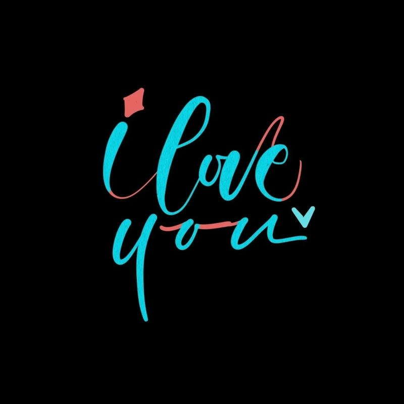 Avatar i love you biểu cảm ngọt ngào giàu cảm hứng