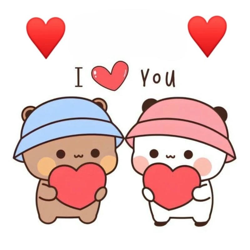 Avatar i love you phong vị tình cảm nhẹ nhàng đáng yêu