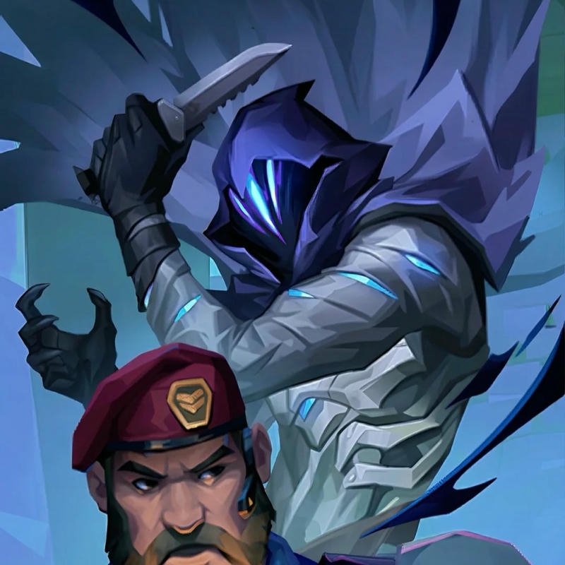 Avatar omen thần thái lạnh lùng đậm chất huyền bí