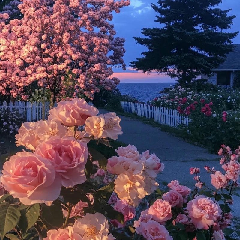 Avatar phong cảnh cute nét vẽ dễ thương mang bình yên