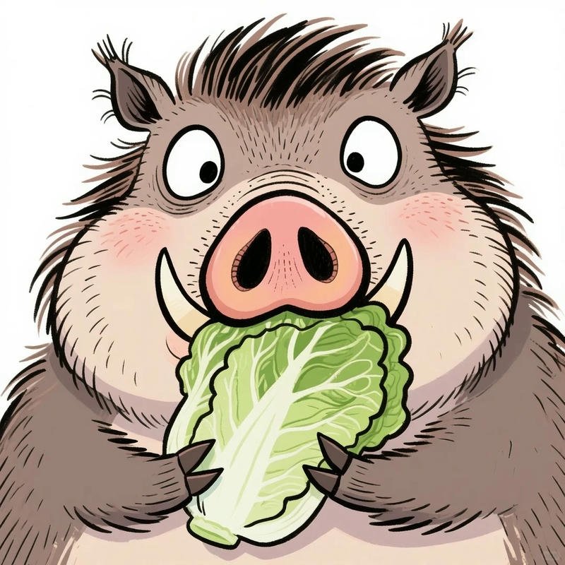 Avatar thưởng thức món ăn với biểu cảm vui