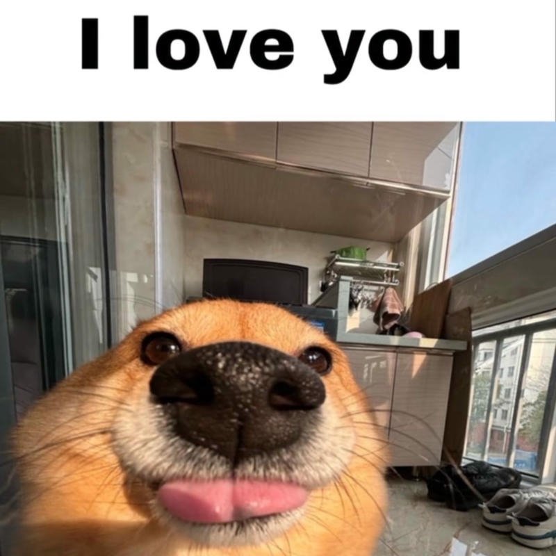 Avatar tình yêu với chữ i love you dễ thương