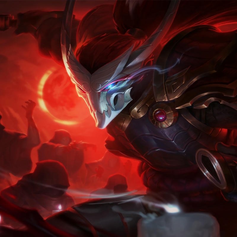 Avatar yasuo hình tượng kiếm sĩ mang vẻ ngoài ngầu