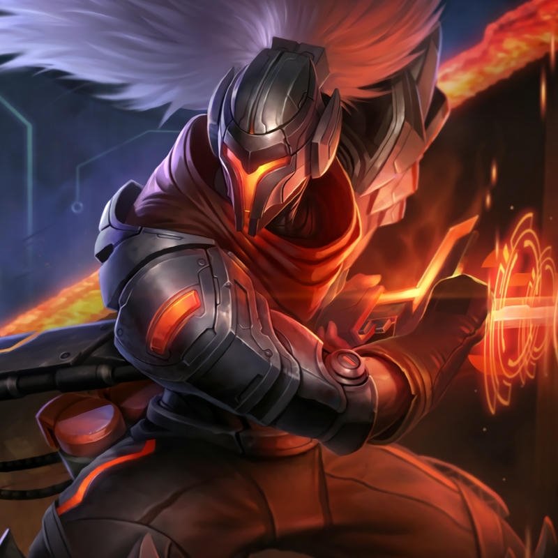 Avatar yasuo phong cách chiến binh mạnh mẽ đầy khí chất