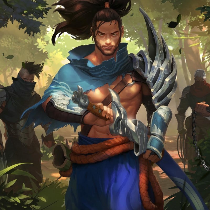 Avatar yasuo tạo hình cá tính đậm chất kiếm sĩ huyền thoại