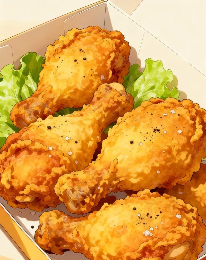 Bánh ngọt anime với tạo hình dễ thương