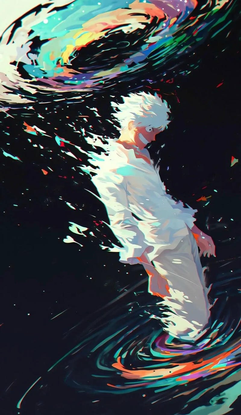 Cảnh Luffy thể hiện sức mạnh Gear 5 ấn tượng