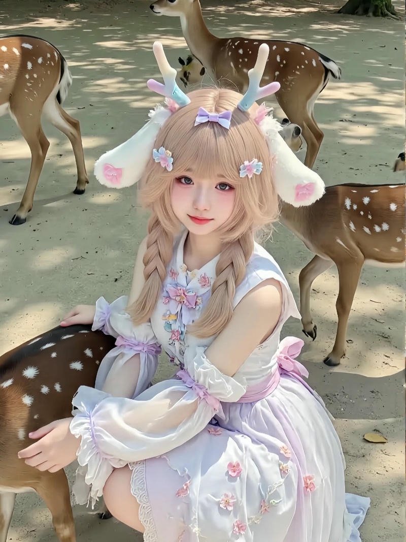 Cosplay cute phong thái vui tươi cuốn hút