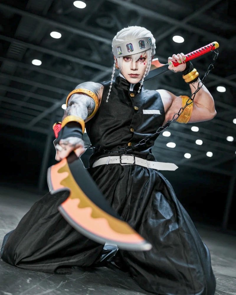 Cosplay kimetsu no yaiba diện mạo nổi bật bắt mắt