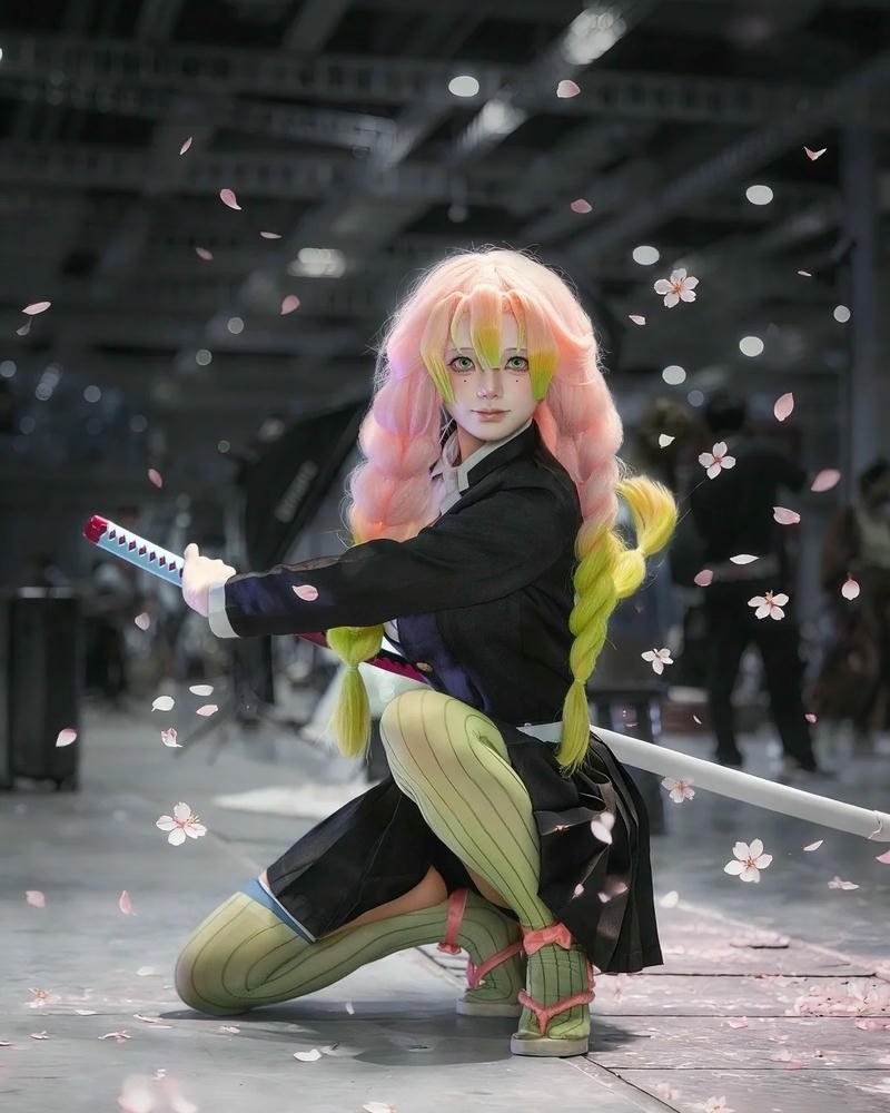 Cosplay theo kimetsu no yaiba ấn tượng