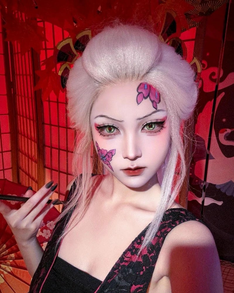 Daki cosplay hình tượng sống động đầy sắc nét