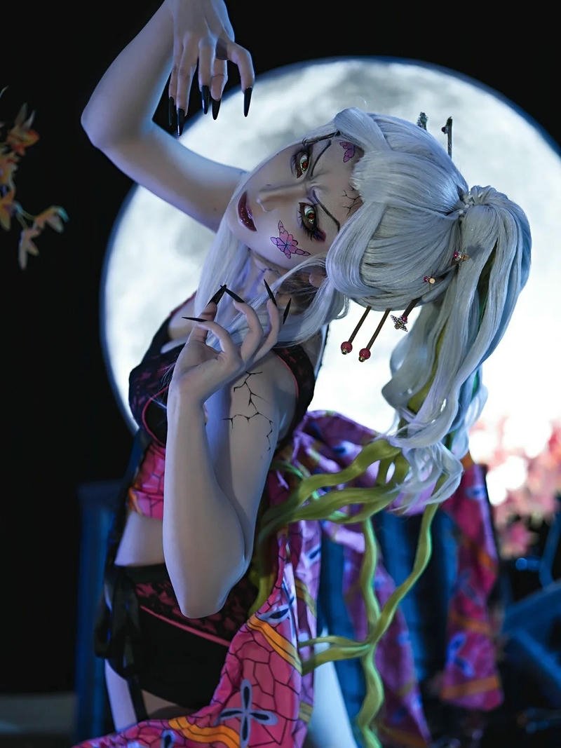 Daki cosplay vẻ đẹp ma mị đầy thu hút