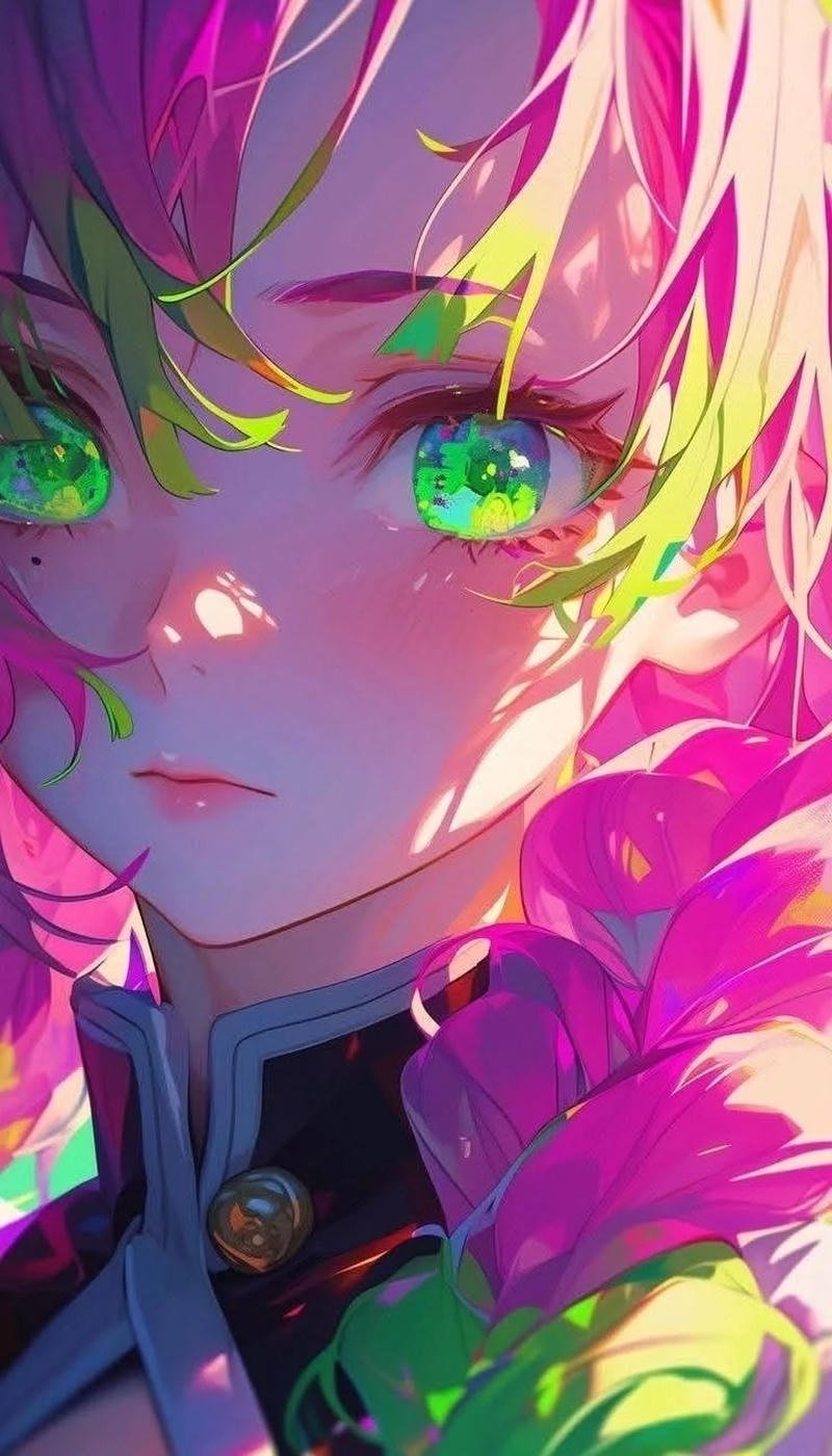 Đòn đánh của Mitsuri mang phong cách đặc trưng