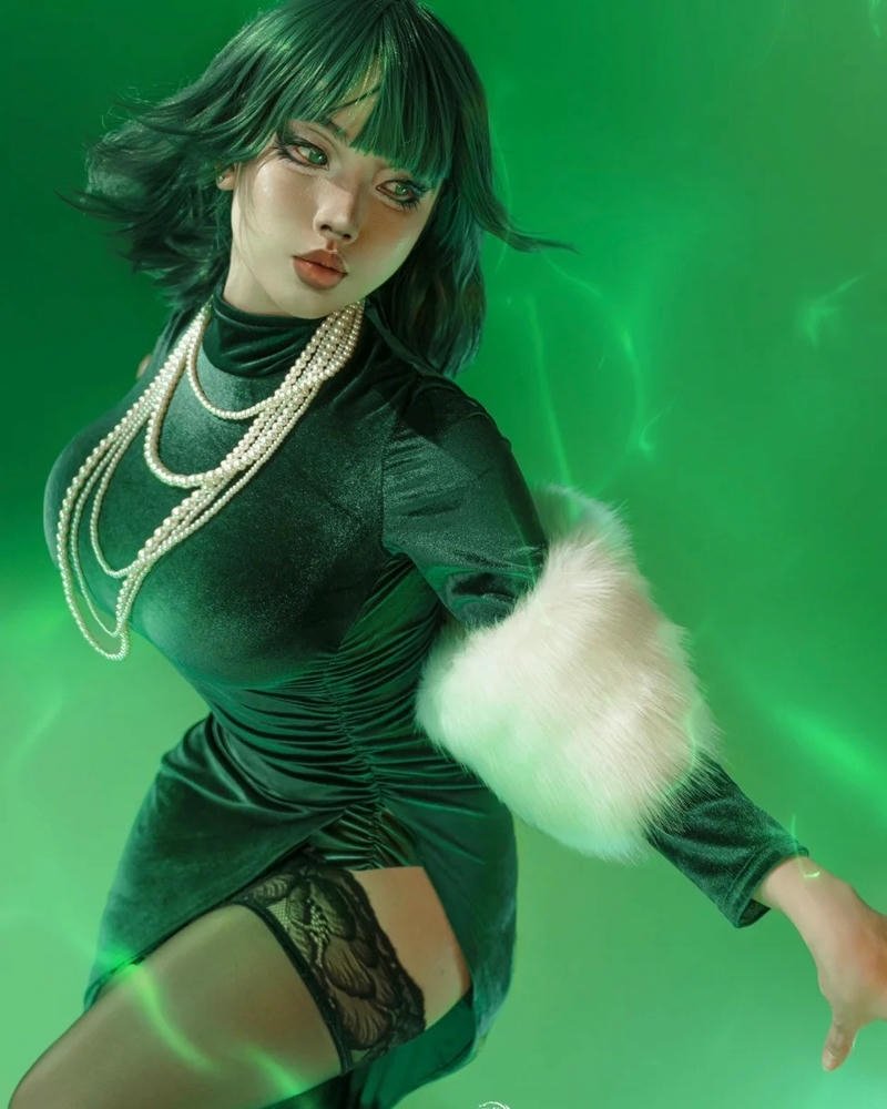 Fubuki cosplay phong thái điềm tĩnh nhưng cuốn hút