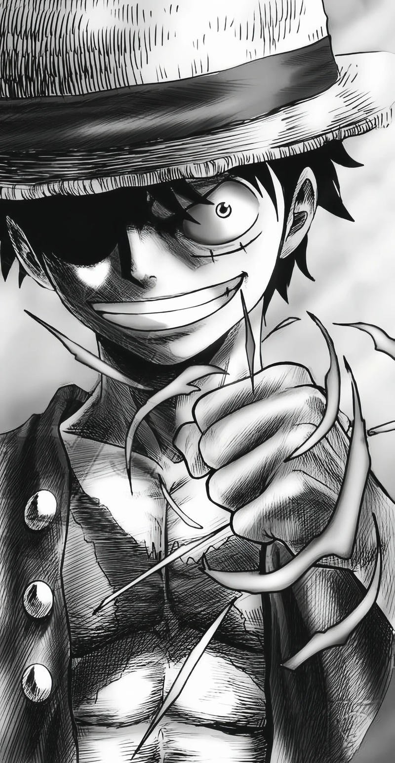 Hình ảnh Luffy Wano arc anime ngầu