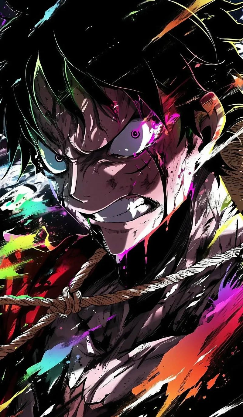 Hình ảnh Luffy cực ngầu phong cách 3D