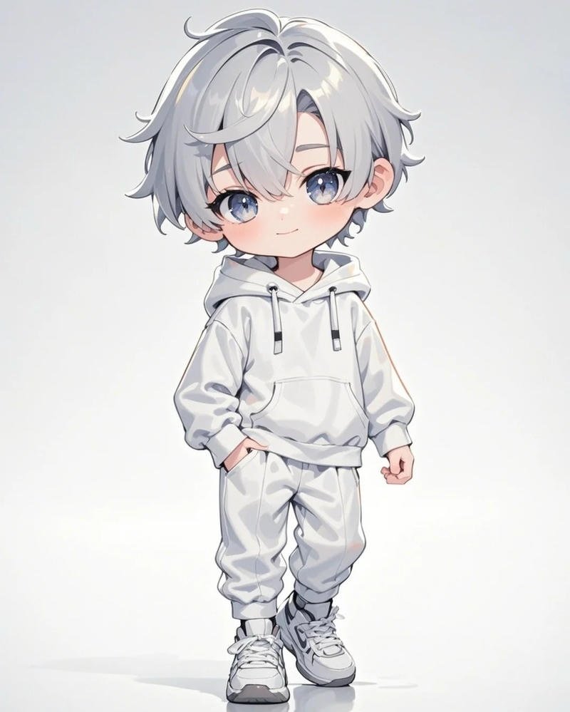 Hình ảnh anime chibi nam với nét vẽ dễ thương