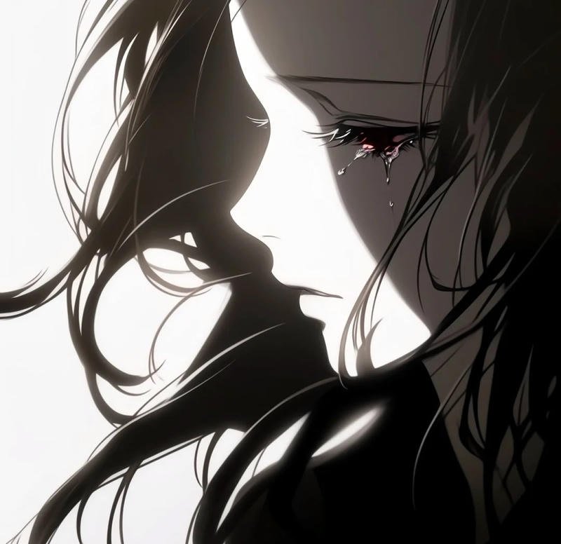 Hình ảnh anime mang cảm giác trống trải cô đơn